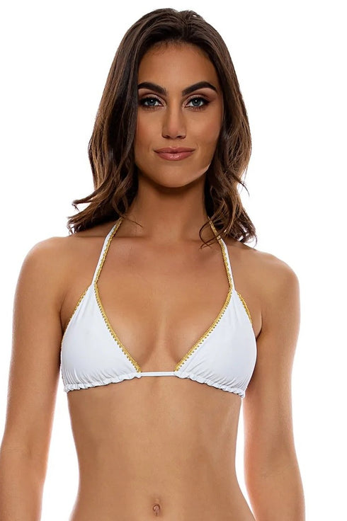 Luli Fama Luli Chic Seamless Triangle Top